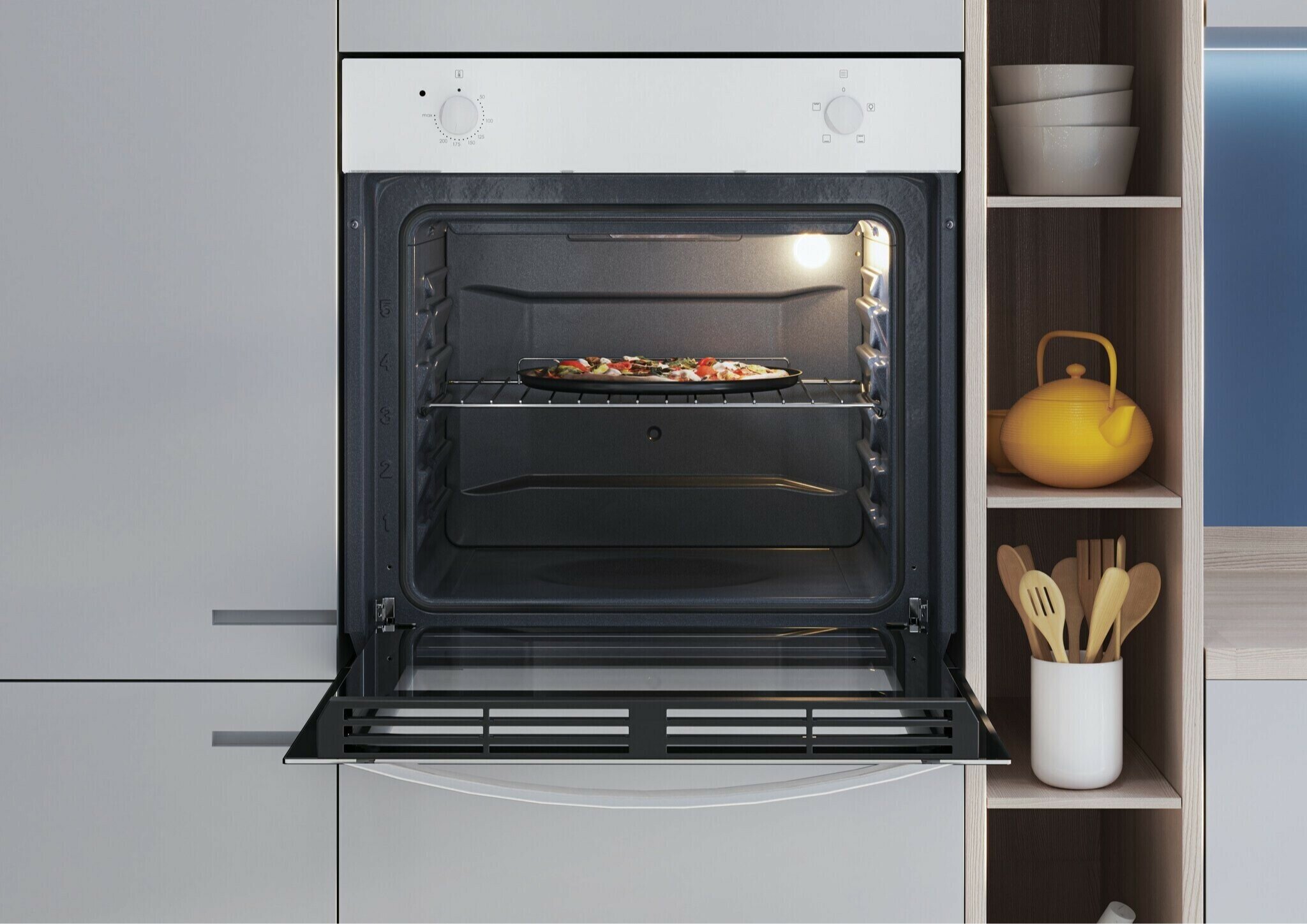 Духовой шкаф Candy FIDC B100 Белый