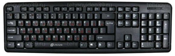 Клавиатура Оклик 90MV2 черный USB купить по низкой цене в интернет-магазине ТехноВидео