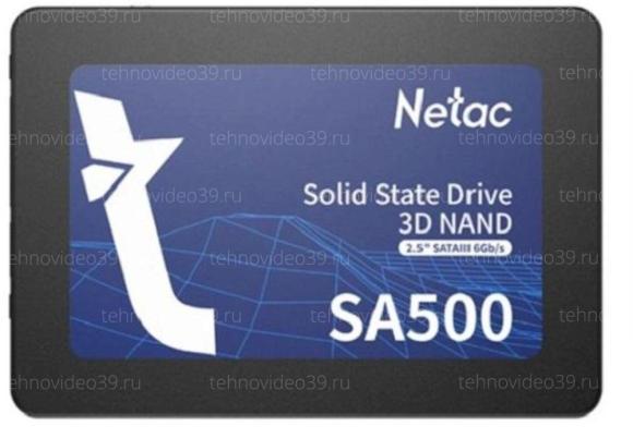 Жесткий диск SSD 128GB Netac SA500 R500/W400Mb/s NT01SA500-128-S3X купить по низкой цене в интернет-магазине ТехноВидео