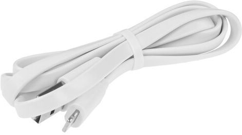 Кабель Maxvi MC-03F white USB-A-Lightning, 2A