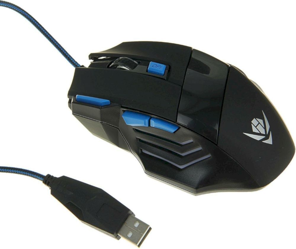 Мышь Dialog MOG-21U Nakatomi Gaming mouse-игровая, черная