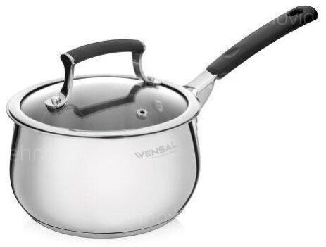 Ковш с крышкой Vensal Nouvel 1514VS 1,9л (16см) (VS1514) купить по низкой цене в интернет-магазине ТехноВидео