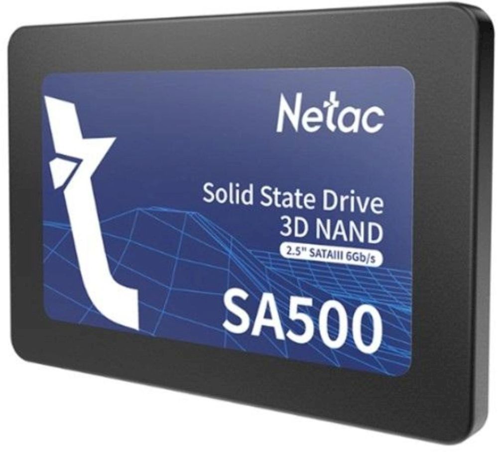 Жесткий диск SSD 128GB Netac SA500 R500/W400Mb/s NT01SA500-128-S3X