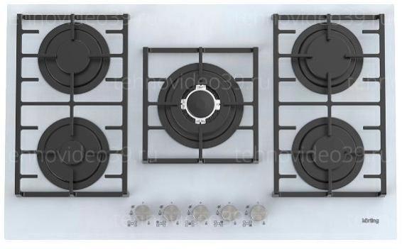 Газовая варочная поверхность Korting HGG 9835 CTW купить по низкой цене в интернет-магазине ТехноВидео
