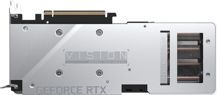 Видеокарта Gigabyte GeForce RTX3060Ti VISION OC series (GA104-200-A1/ 8nm) (1755/14000) GDDR6 8192Mb