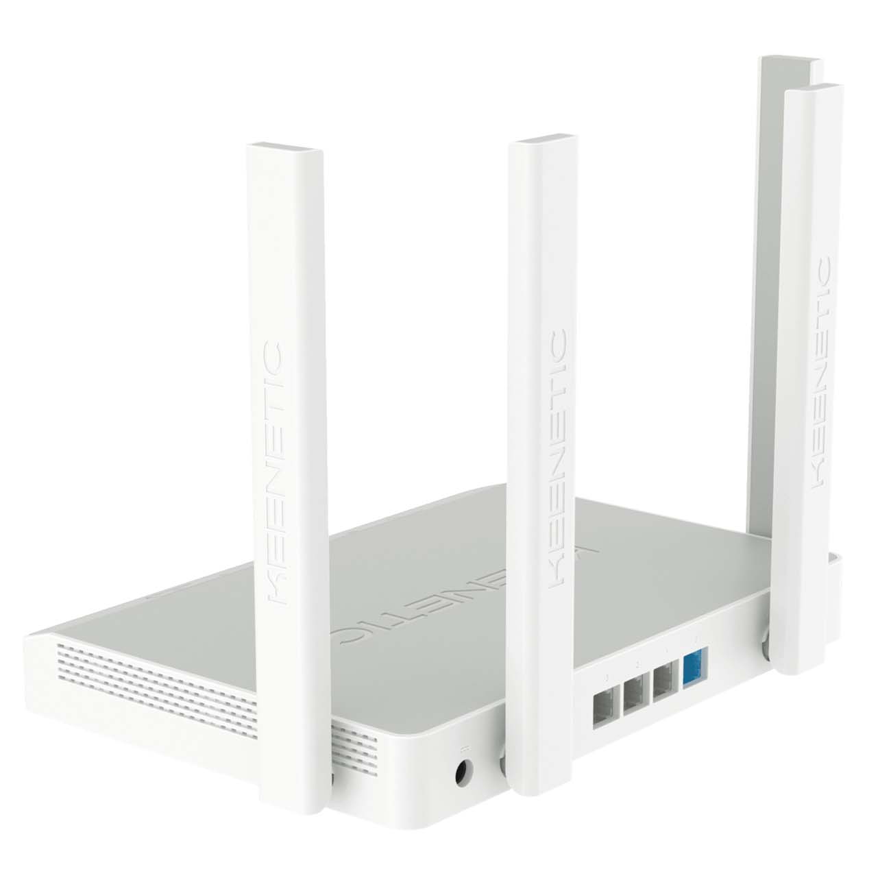 WI-FI роутер Keenetic Sprinter KN-3710 интернет-центр с Mesh Wi-Fi 6 AX1800, 4-портовым 10/100/1000