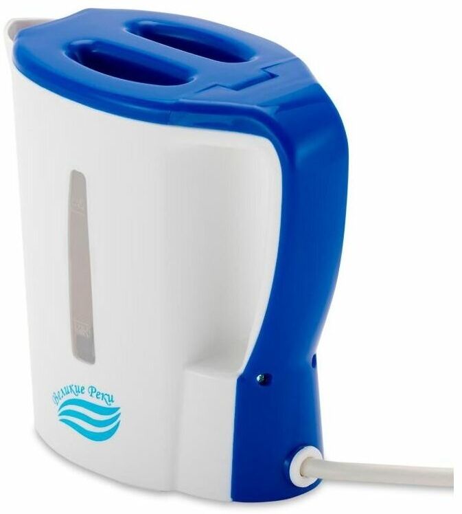 Электрический чайник Великие Реки Мая-1 бело-салатовый