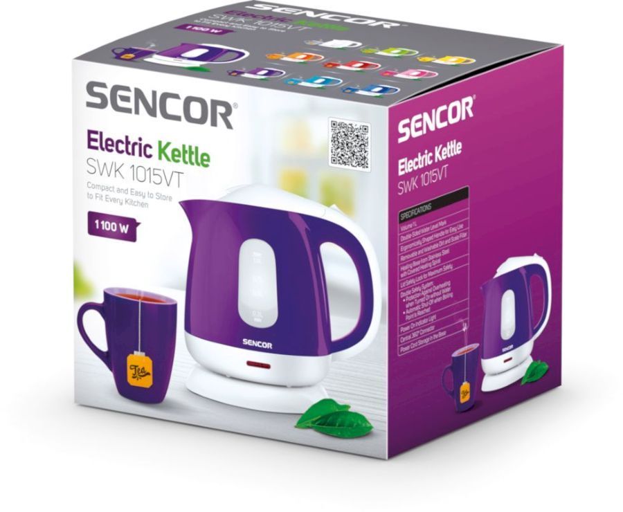 Электрический чайник Sencor SWK 1015 VT фиолетовый