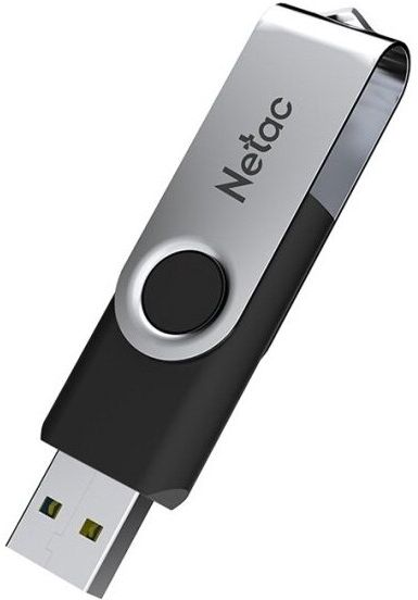 Флешка USB2.0 32Gb Netac U505 BLACK (NT03U505N-032G-20BK)