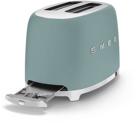 Тостер Smeg TSF01EGMEU изумрудно зеленый