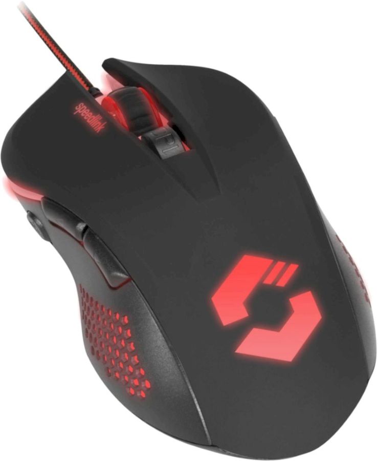 Мышь SpeedLink TORN Gaming Mouse, black-black (SL-680008-BKBK)