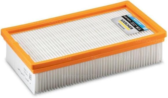 Плоский складчатый фильтр Karcher Wet & Dry (69076620) купить по низкой цене в интернет-магазине ТехноВидео