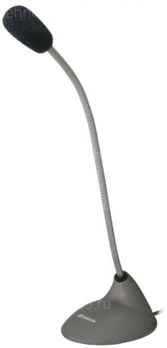 Микрофон Defender MIC-111 серый (64111) купить по низкой цене в интернет-магазине ТехноВидео