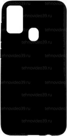 Чехол-накладка для Samsung Galaxy M30S/M21, силикон/бархат, черный купить по низкой цене в интернет-магазине ТехноВидео