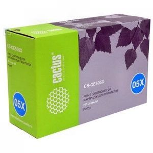Картридж Cactus HP CE505X к HP LJ P2055 CS-CE505XS 6,5К