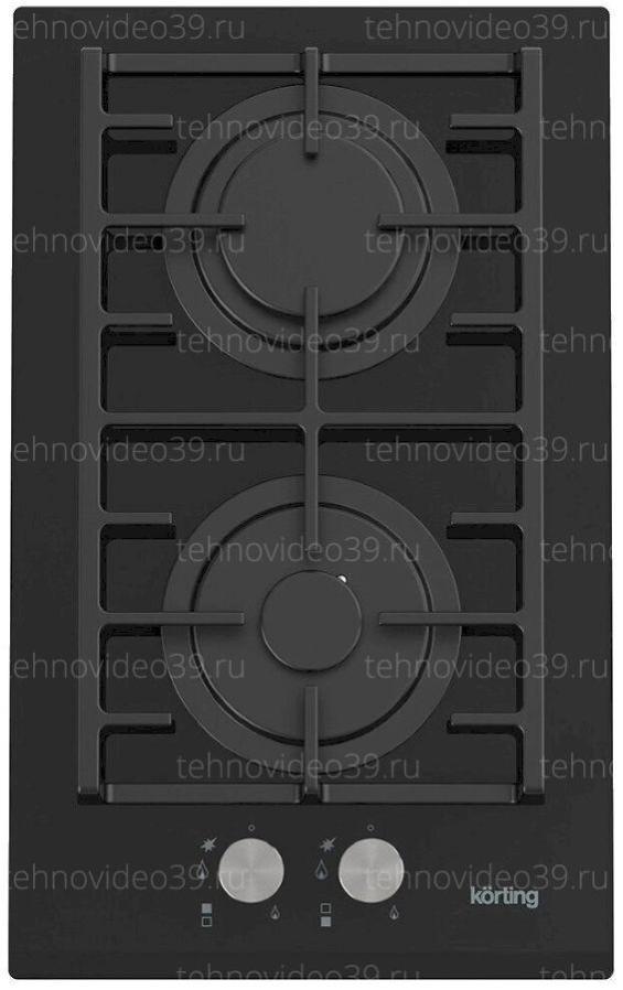 Газовая варочная поверхность Korting HGG 3825 CN, черная купить по низкой цене в интернет-магазине ТехноВидео