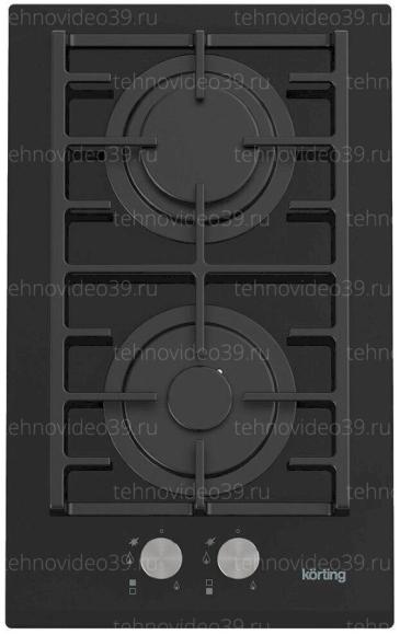 Газовая варочная поверхность Korting HGG 3825 CN, черная купить по низкой цене в интернет-магазине ТехноВидео