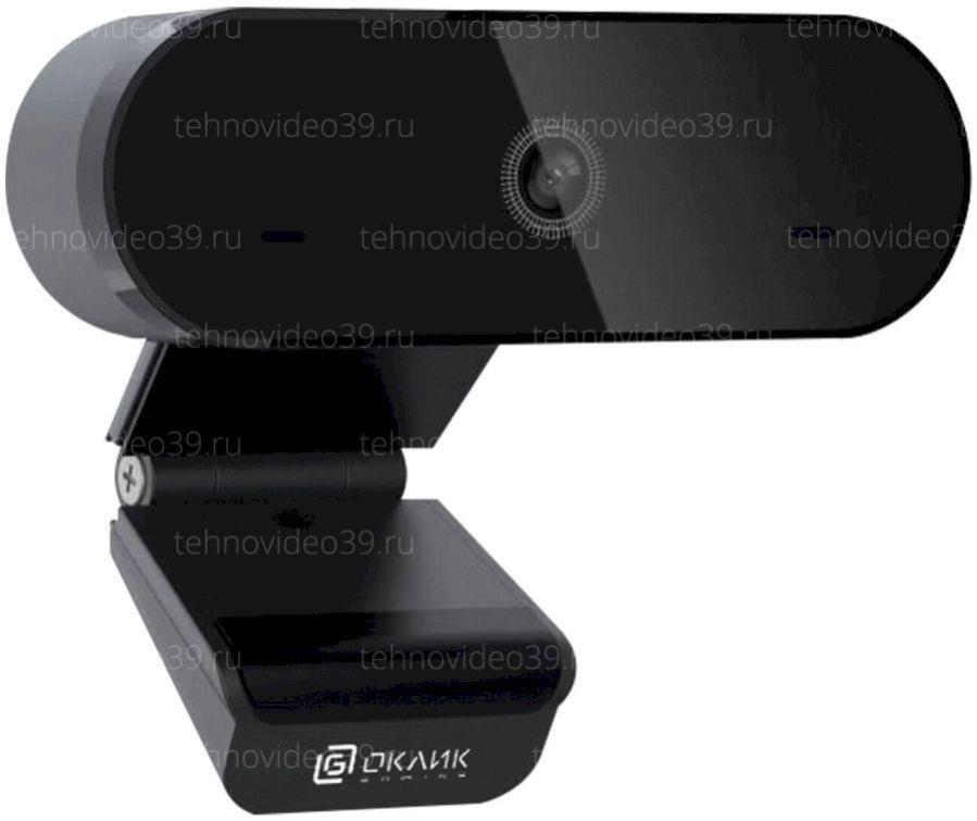 Веб-камера Оклик OK-C008FH черный 2Mpix (1920x1080) USB2.0 с микрофоном купить по низкой цене в интернет-магазине ТехноВидео