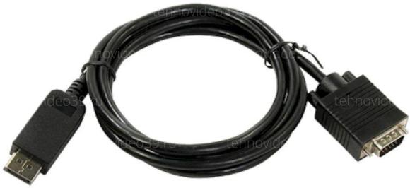 Переходник Mini DisplayPort to VGA adapter cable, black. CableExpert (A-mDPM-VGAF) купить по низкой цене в интернет-магазине ТехноВидео