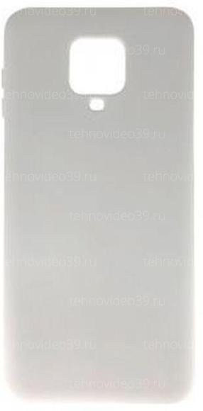 Чехол-накладка для Xiaomi Redmi Note 9 Pro/9S, силикон/бархат, белый купить по низкой цене в интернет-магазине ТехноВидео
