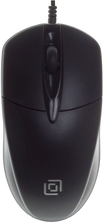 Мышь Оклик 275M черный оптическая (1000dpi) USB (3but)