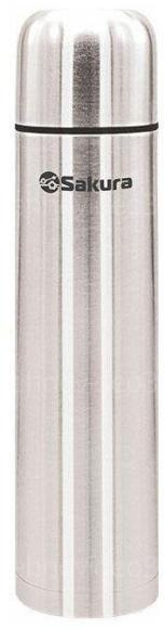 Термос SAKURA TH-01-750S серебренный купить по низкой цене в интернет-магазине ТехноВидео