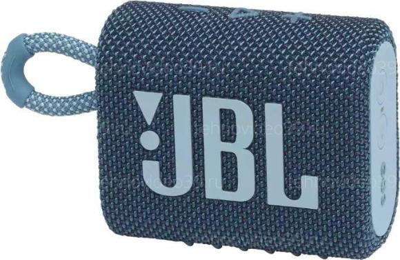Портативная колонка JBL GO 3 'BLUE' (JBLGO3BLU) купить по низкой цене в интернет-магазине ТехноВидео