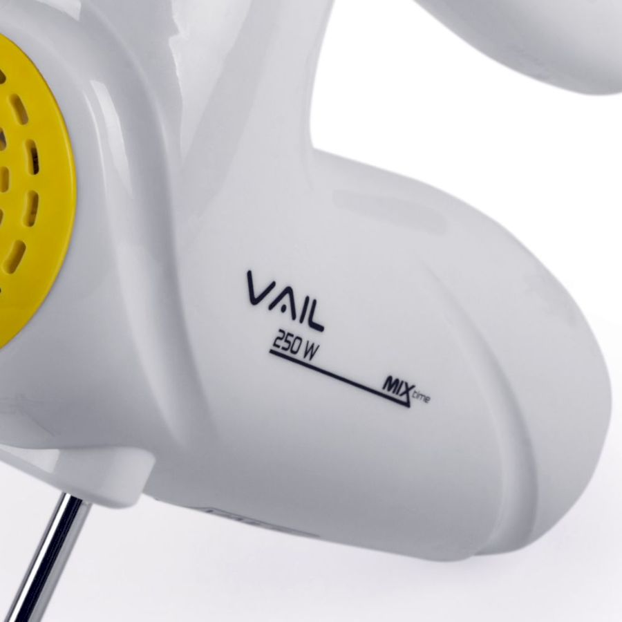 Миксер VAIL VL-5613, белый/желтый