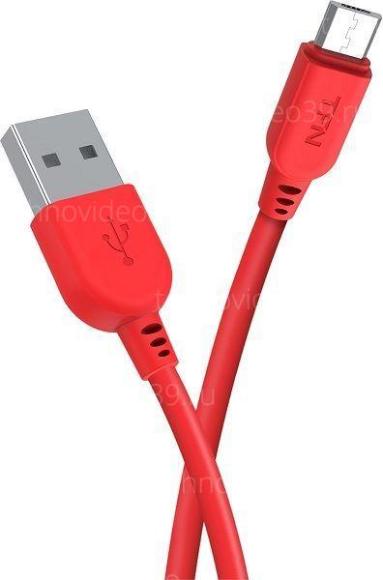 Кабель TFN microUSB 1.0m PVC red (CMIC1MPVCRD) купить по низкой цене в интернет-магазине ТехноВидео