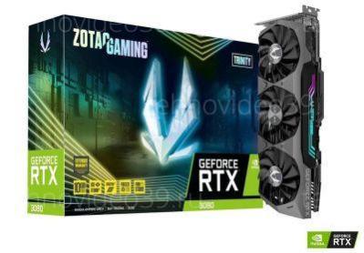 Видеокарта GeForce RTX 3080 ZOTAC GAMING Trinity 10G GDD ZT-A30800D-10P купить по низкой цене в интернет-магазине ТехноВидео