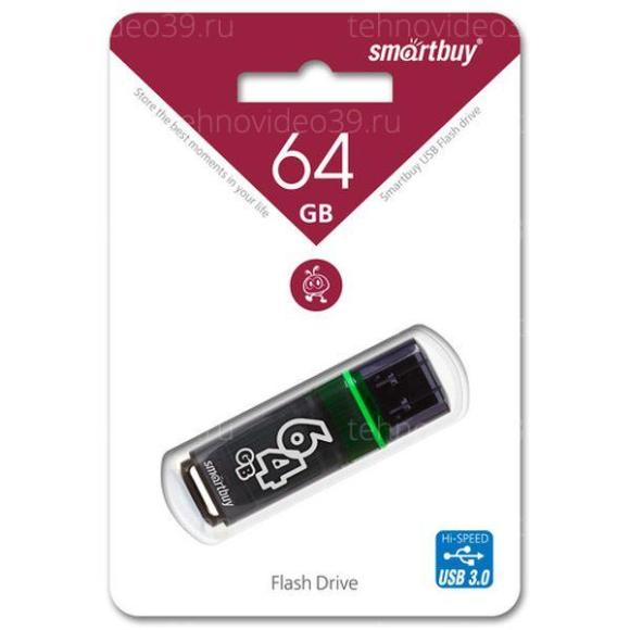 USB 3.0/3.1 Smartbuy 64GB Glossy series Dark Grey (SB64GBGS-DG) купить по низкой цене в интернет-магазине ТехноВидео