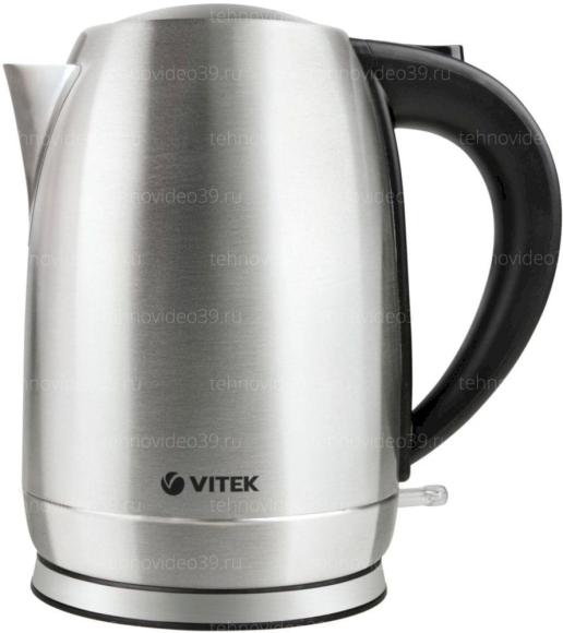 Электрический чайник Vitek VT-7033 Серебристый купить по низкой цене в интернет-магазине ТехноВидео
