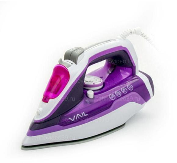 Утюг VAIL VL-4001 фиолетовый купить по низкой цене в интернет-магазине ТехноВидео