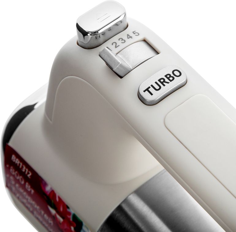 Миксер Brayer BR1312 нерж. сталь/бежевый