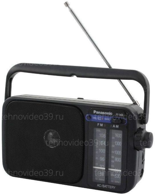 Радиоприемник Panasonic RF-2400DEE-K черный купить по низкой цене в интернет-магазине ТехноВидео