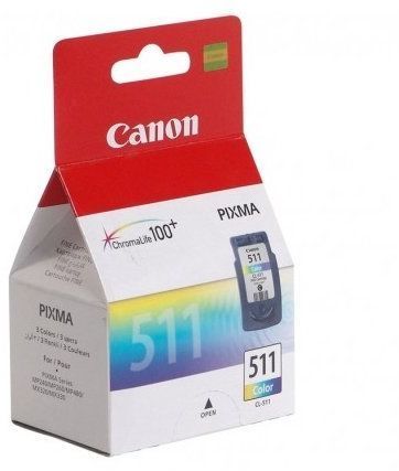 Картридж Canon CL-511 для MP240/MP260/MP480 (Color) (9ml) (2972B007)