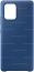 Чехол-накладка для Samsung Galaxy A71, силикон/бархат, синий