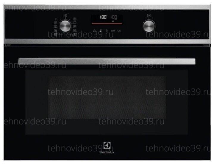 Духовой шкаф Electrolux EVL 6E46X CombiQuick 800 с функцией СВЧ черный купить по низкой цене в интернет-магазине ТехноВидео
