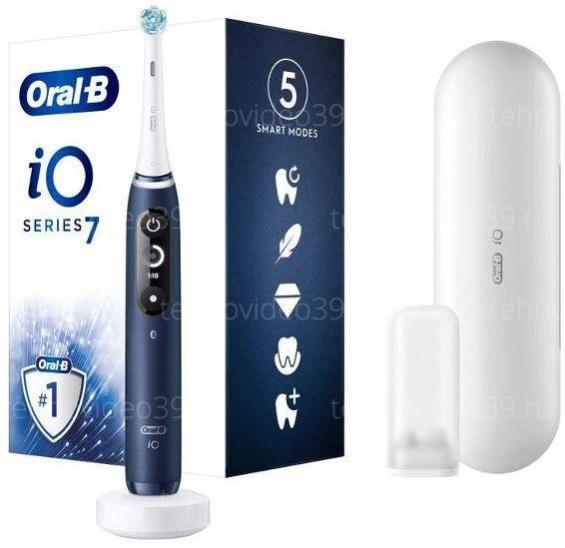 Зубная щетка Braun Oral-B iO Series 7 Sapphire Blue купить по низкой цене в интернет-магазине ТехноВидео