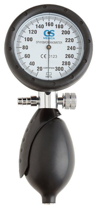 Измеритель артериального давления CS Medica CS-107 L механический (манометр совмещен с грушей)
