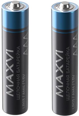 Батарейки Maxvi MBLR03CF2, COMFORT, AAA, alkaline, по 2 шт.