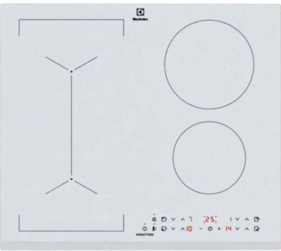 Индукционная варочная поверхность Electrolux LIV 63431BW с функцией Bridge белый купить по низкой цене в интернет-магазине ТехноВидео