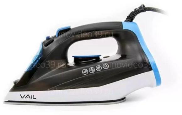Утюг VAIL VL-4002 черно-синий купить по низкой цене в интернет-магазине ТехноВидео