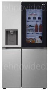 Холодильник Side by Side LG GSGV80PYLL Серебро купить по низкой цене в интернет-магазине ТехноВидео