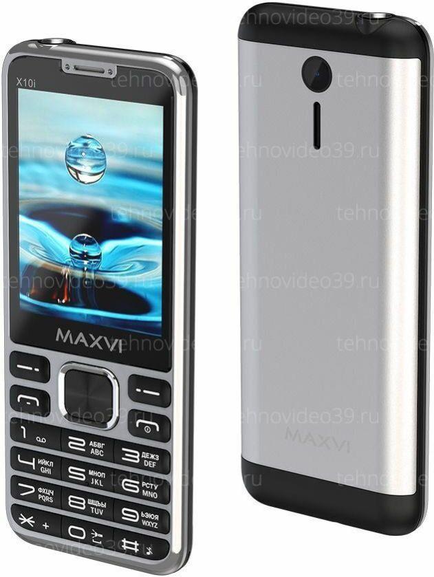 Сотовый телефон Maxvi X10i metallic silver купить по низкой цене в интернет-магазине ТехноВидео