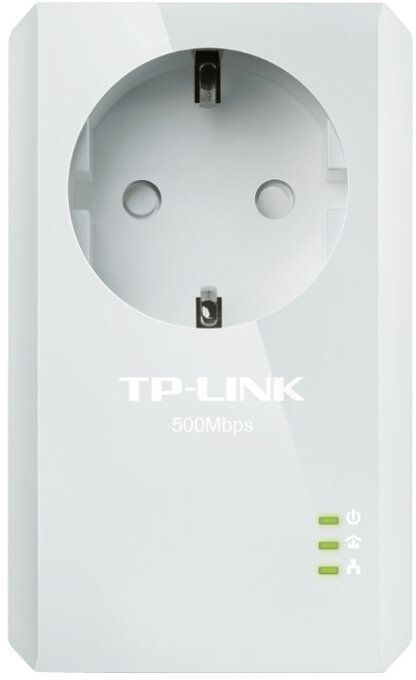 Набор сетевых адаптеров PowerLine TP-Link TL-PA4010P Kit, AC Pass Through, Ultra Compact Size, 500Mb