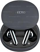 Наушники беспроводные TECNO True 1, серые