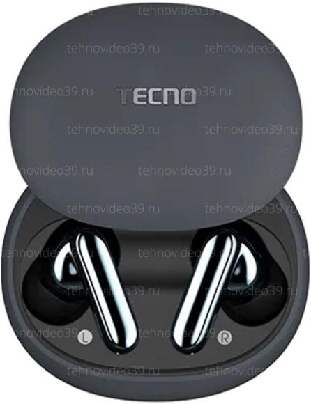 Наушники беспроводные TECNO True 1, серые купить по низкой цене в интернет-магазине ТехноВидео