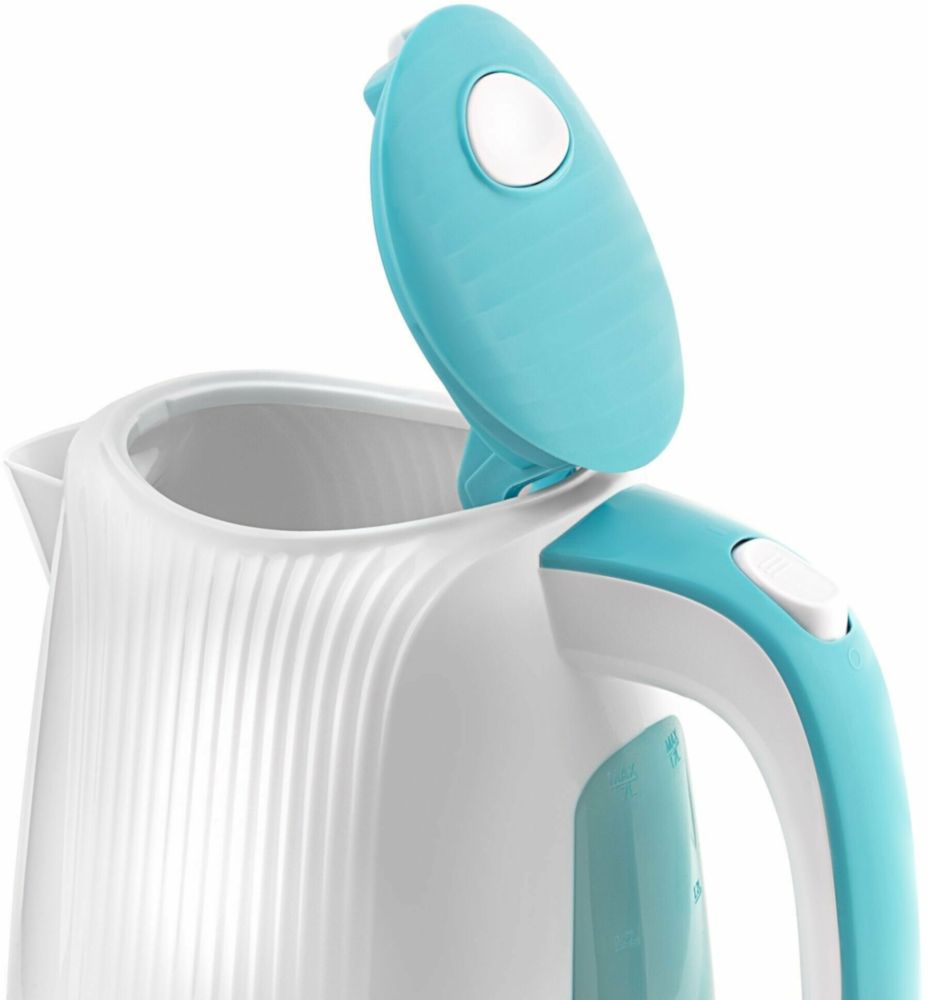 Электрический чайник Vitek VT-7059 Белый/Берюзовый