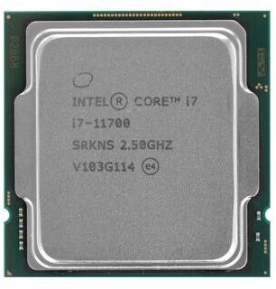 Процессор Intel Core i7-11700 Tray без кулера Rocket Lake-S 2.5 (4.90) ГГц /8core/ UHD Graphics ХХХ/